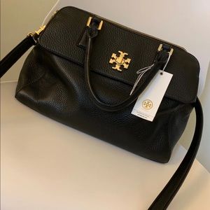 Tory Burch Mercer Pebbled Tote